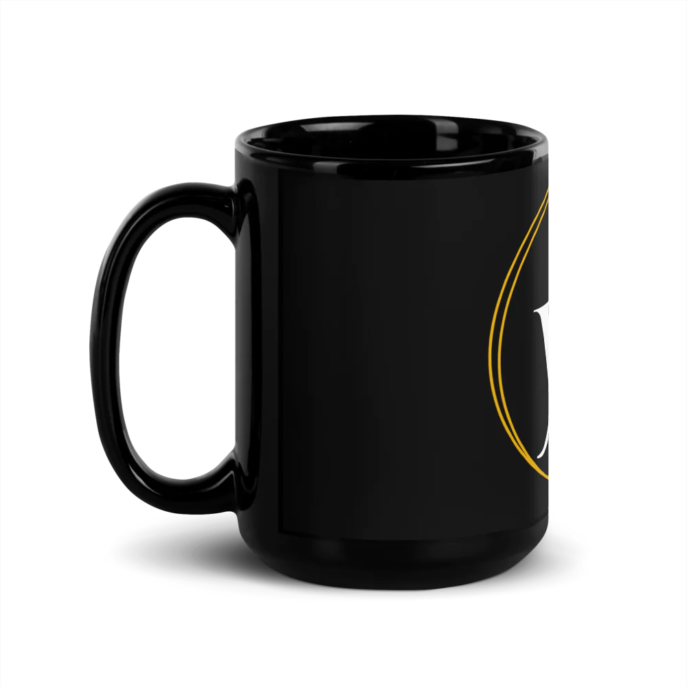 Black Glossy Mug