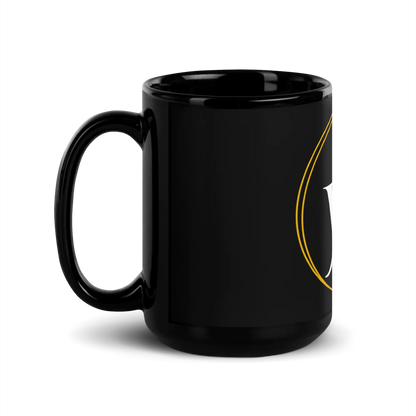 Black Glossy Mug